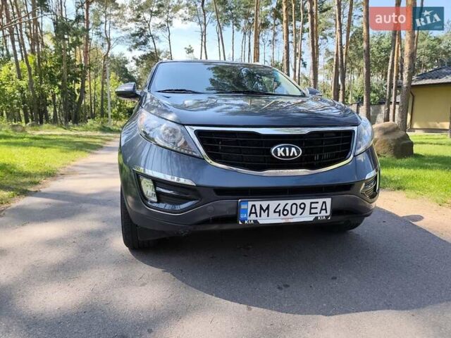 Синий Киа Sportage, объемом двигателя 2 л и пробегом 162 тыс. км за 12500 $, фото 7 на Automoto.ua