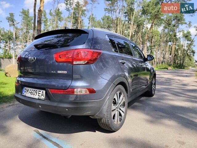 Синий Киа Sportage, объемом двигателя 2 л и пробегом 162 тыс. км за 12500 $, фото 10 на Automoto.ua