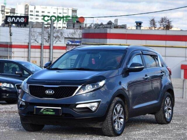 Синий Киа Sportage, объемом двигателя 1.7 л и пробегом 229 тыс. км за 13499 $, фото 4 на Automoto.ua