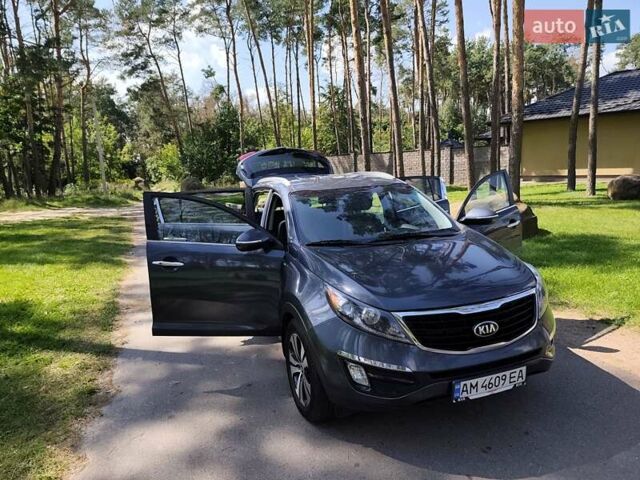 Синий Киа Sportage, объемом двигателя 2 л и пробегом 162 тыс. км за 12500 $, фото 381 на Automoto.ua
