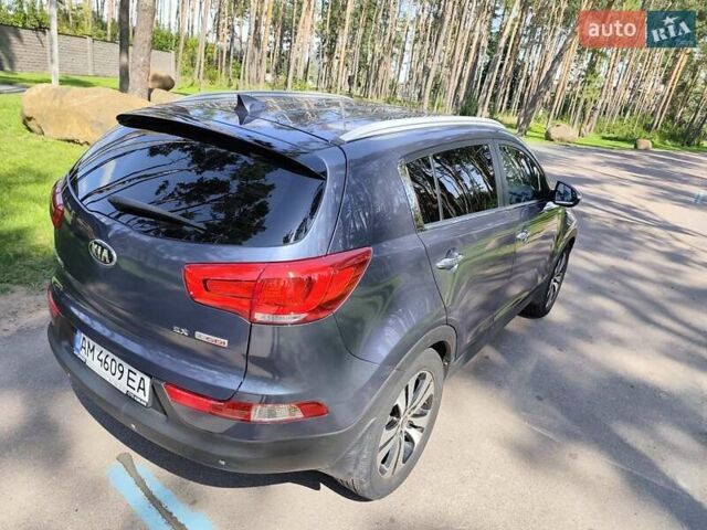 Синий Киа Sportage, объемом двигателя 2 л и пробегом 162 тыс. км за 12500 $, фото 19 на Automoto.ua
