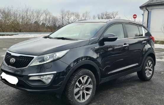 Синій Кіа Sportage, об'ємом двигуна 2 л та пробігом 163 тис. км за 12950 $, фото 1 на Automoto.ua