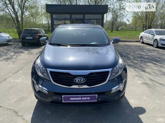 Синий Киа Sportage, объемом двигателя 2.36 л и пробегом 156 тыс. км за 12900 $, фото 1 на Automoto.ua