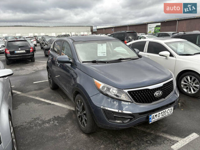 Синій Кіа Sportage, об'ємом двигуна 2.4 л та пробігом 118 тис. км за 13500 $, фото 3 на Automoto.ua