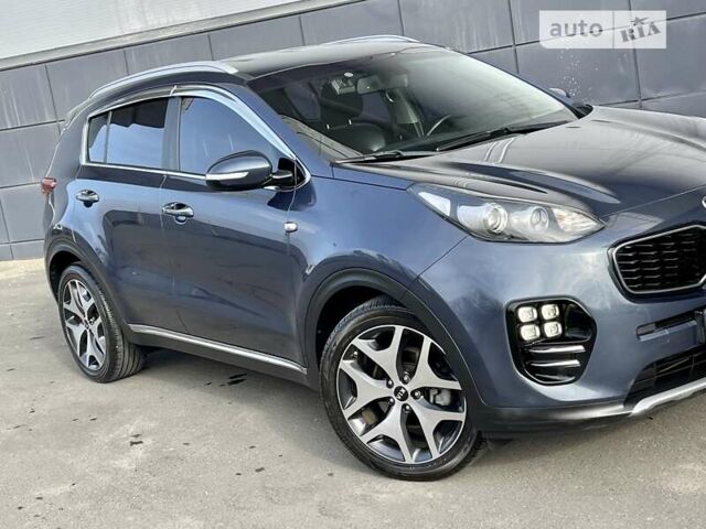 Синій Кіа Sportage, об'ємом двигуна 2 л та пробігом 146 тис. км за 19500 $, фото 49 на Automoto.ua