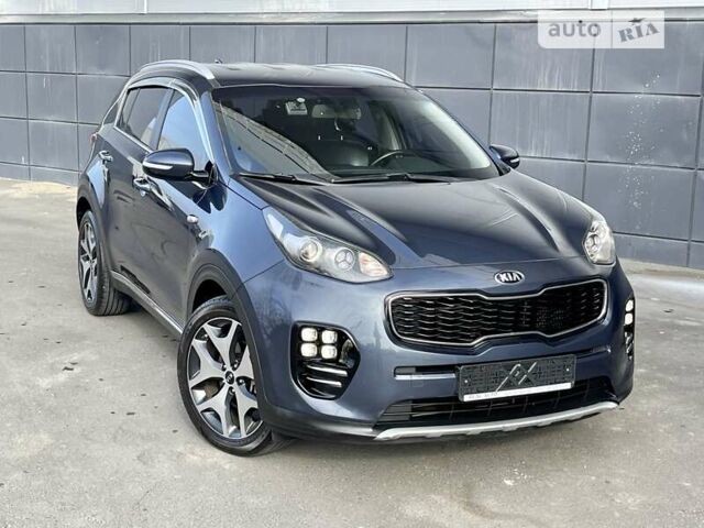 Синий Киа Sportage, объемом двигателя 2 л и пробегом 146 тыс. км за 19500 $, фото 43 на Automoto.ua