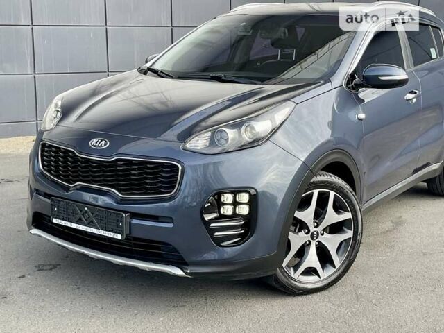 Синий Киа Sportage, объемом двигателя 2 л и пробегом 146 тыс. км за 19500 $, фото 27 на Automoto.ua