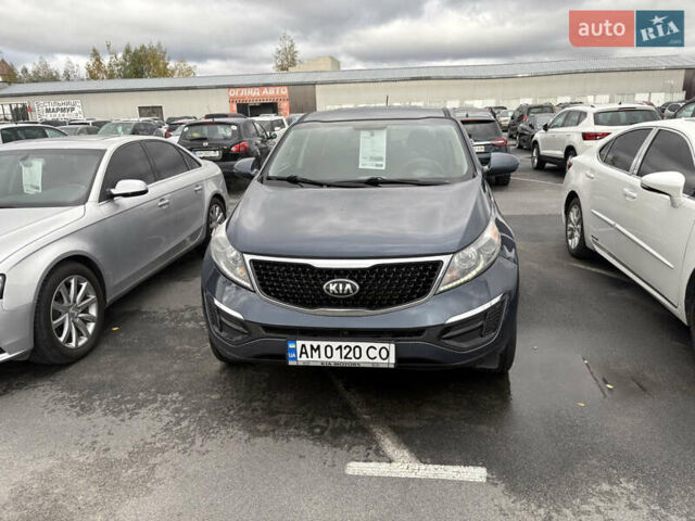 Синій Кіа Sportage, об'ємом двигуна 2.4 л та пробігом 118 тис. км за 13500 $, фото 1 на Automoto.ua