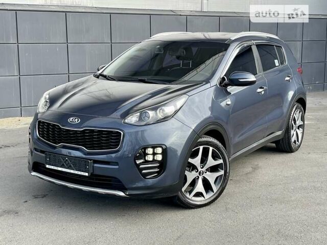 Синий Киа Sportage, объемом двигателя 2 л и пробегом 146 тыс. км за 19500 $, фото 3 на Automoto.ua