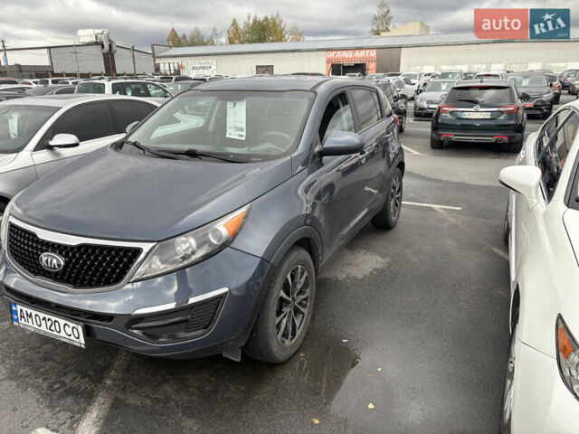 Синій Кіа Sportage, об'ємом двигуна 2.4 л та пробігом 118 тис. км за 13500 $, фото 2 на Automoto.ua