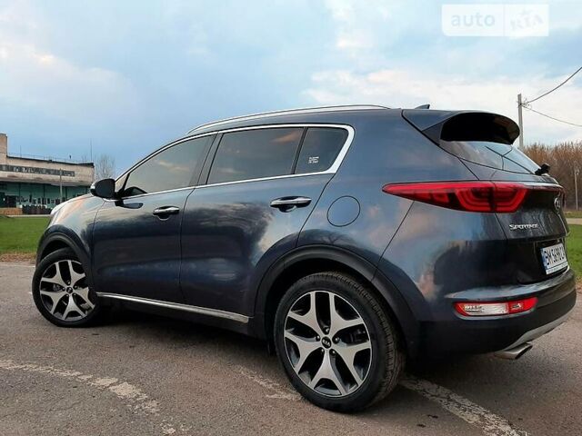 Синий Киа Sportage, объемом двигателя 2 л и пробегом 126 тыс. км за 21700 $, фото 2 на Automoto.ua