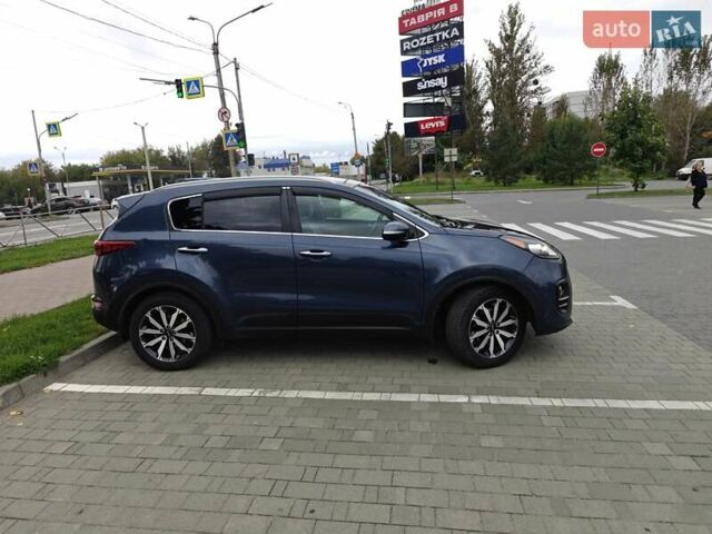 Синий Киа Sportage, объемом двигателя 2.4 л и пробегом 86 тыс. км за 16700 $, фото 4 на Automoto.ua