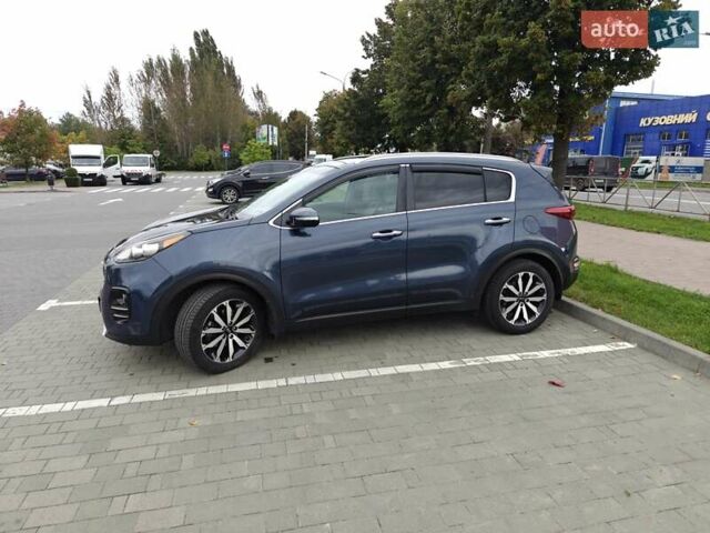Синий Киа Sportage, объемом двигателя 2.4 л и пробегом 86 тыс. км за 16700 $, фото 2 на Automoto.ua