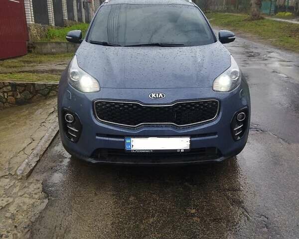 Синий Киа Sportage, объемом двигателя 2 л и пробегом 54 тыс. км за 21000 $, фото 5 на Automoto.ua