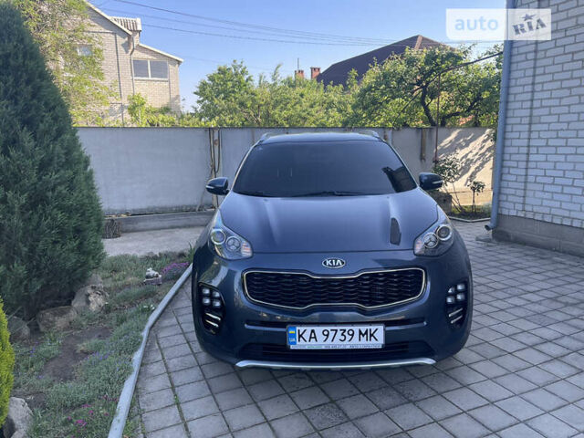 Синий Киа Sportage, объемом двигателя 2 л и пробегом 137 тыс. км за 22300 $, фото 3 на Automoto.ua