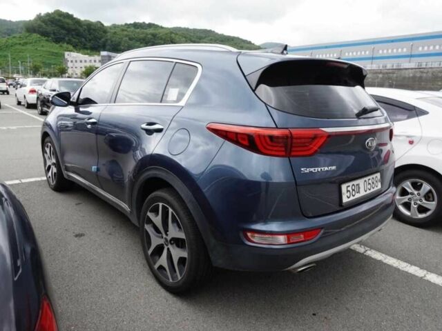 Синий Киа Sportage, объемом двигателя 2 л и пробегом 54 тыс. км за 4300 $, фото 2 на Automoto.ua