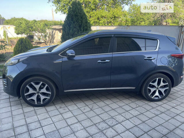 Синій Кіа Sportage, об'ємом двигуна 2 л та пробігом 137 тис. км за 22300 $, фото 4 на Automoto.ua