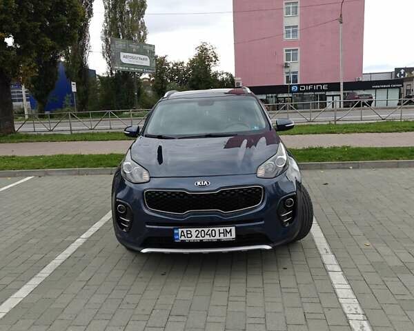 Синий Киа Sportage, объемом двигателя 2.4 л и пробегом 86 тыс. км за 16700 $, фото 1 на Automoto.ua
