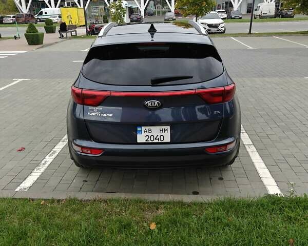 Синий Киа Sportage, объемом двигателя 2.4 л и пробегом 86 тыс. км за 16700 $, фото 5 на Automoto.ua