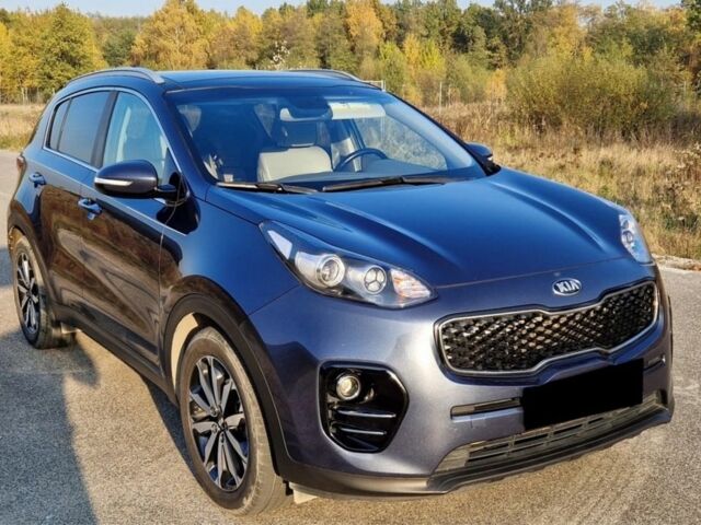 Синій Кіа Sportage, об'ємом двигуна 2.4 л та пробігом 82 тис. км за 10400 $, фото 1 на Automoto.ua