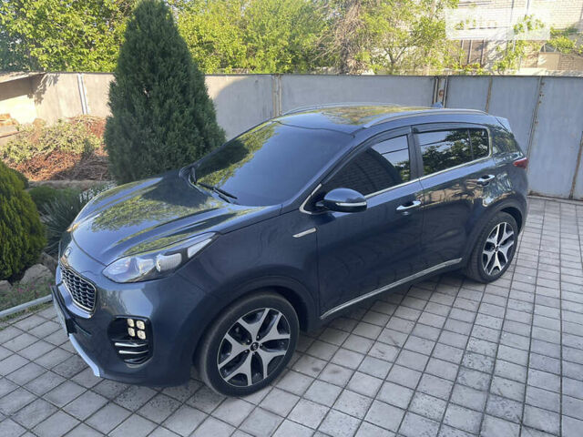 Синій Кіа Sportage, об'ємом двигуна 2 л та пробігом 137 тис. км за 22300 $, фото 1 на Automoto.ua