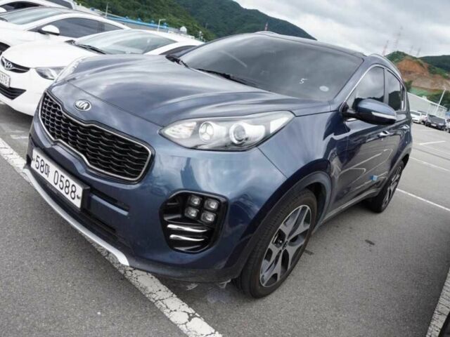 Синий Киа Sportage, объемом двигателя 2 л и пробегом 54 тыс. км за 4300 $, фото 4 на Automoto.ua