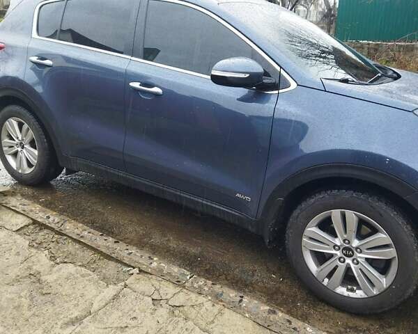 Синий Киа Sportage, объемом двигателя 2 л и пробегом 54 тыс. км за 21000 $, фото 2 на Automoto.ua