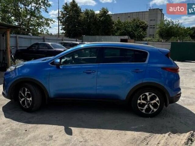 Синий Киа Sportage, объемом двигателя 1.6 л и пробегом 120 тыс. км за 17000 $, фото 1 на Automoto.ua