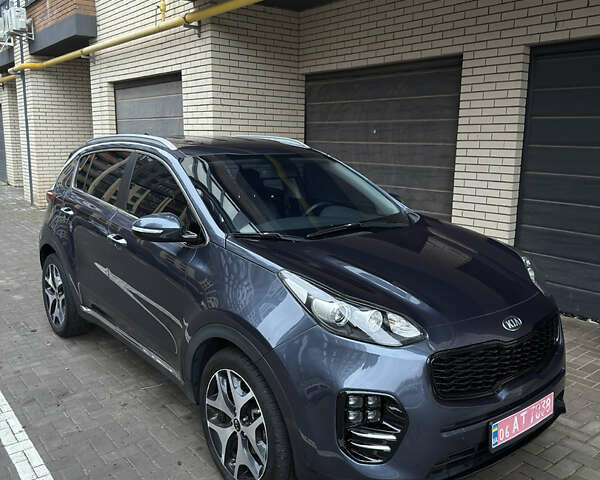 Синий Киа Sportage, объемом двигателя 2 л и пробегом 128 тыс. км за 18499 $, фото 8 на Automoto.ua
