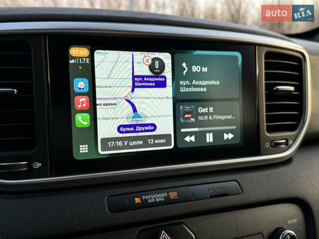 Киа Sportage 2018 в Киеве на Automoto.ua Синий Киа Sportage, объемом двигателя 2 л и пробегом 153 тыс. км за 21900 $, фото 21 на Automoto.ua