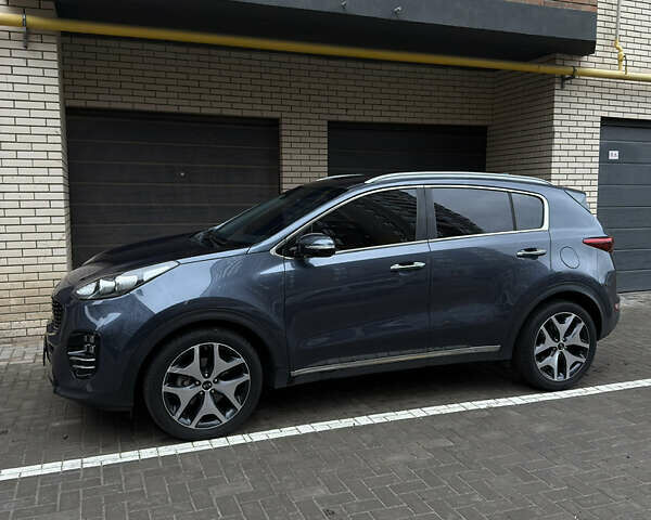 Синий Киа Sportage, объемом двигателя 2 л и пробегом 128 тыс. км за 18499 $, фото 4 на Automoto.ua