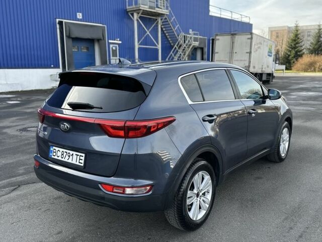 Синий Киа Sportage, объемом двигателя 2.4 л и пробегом 153 тыс. км за 14900 $, фото 2 на Automoto.ua