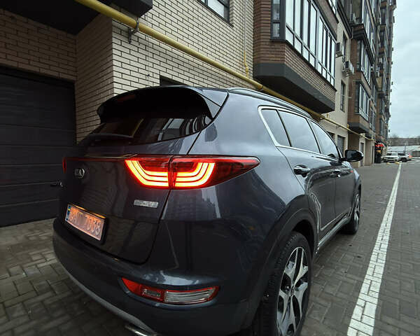 Синий Киа Sportage, объемом двигателя 2 л и пробегом 128 тыс. км за 18499 $, фото 13 на Automoto.ua