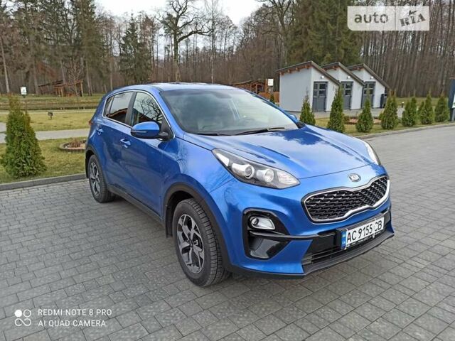 Синій Кіа Sportage, об'ємом двигуна 1.59 л та пробігом 107 тис. км за 16200 $, фото 1 на Automoto.ua