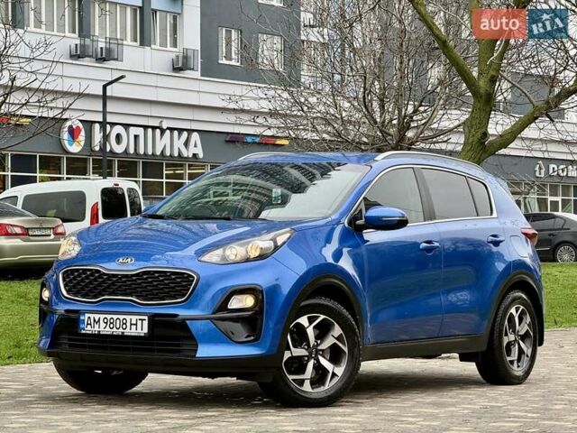 Синий Киа Sportage, объемом двигателя 1.59 л и пробегом 115 тыс. км за 16999 $, фото 12 на Automoto.ua