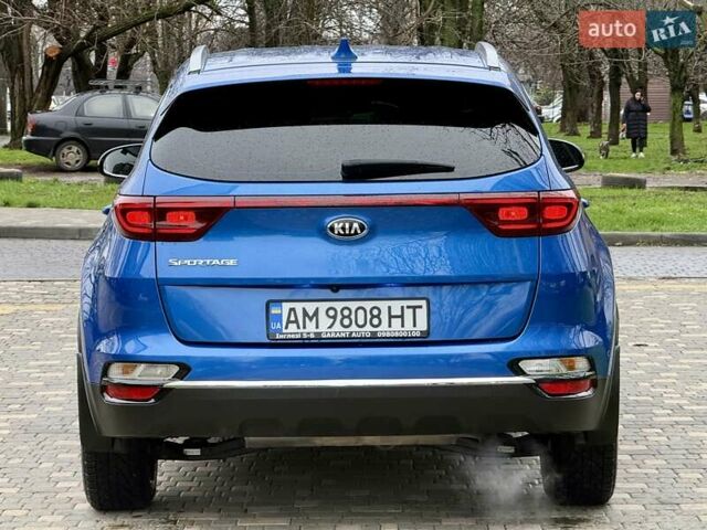 Синий Киа Sportage, объемом двигателя 1.59 л и пробегом 115 тыс. км за 16999 $, фото 8 на Automoto.ua