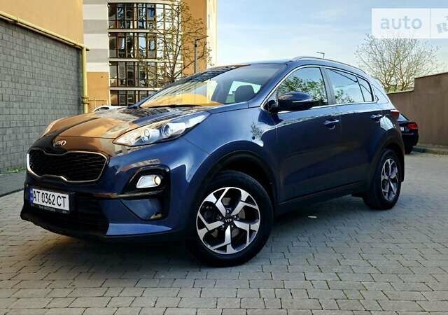 Синий Киа Sportage, объемом двигателя 1.59 л и пробегом 64 тыс. км за 19950 $, фото 2 на Automoto.ua