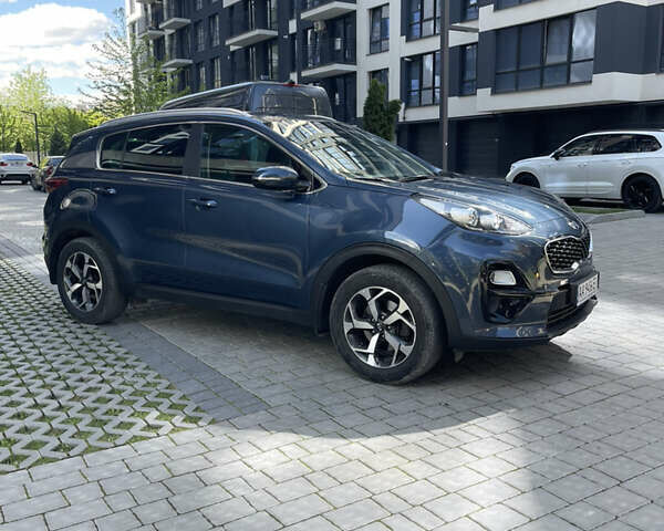 Синий Киа Sportage, объемом двигателя 1.59 л и пробегом 84 тыс. км за 19500 $, фото 1 на Automoto.ua