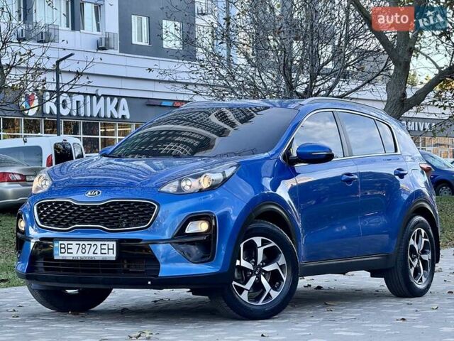 Синий Киа Sportage, объемом двигателя 1.6 л и пробегом 140 тыс. км за 18800 $, фото 15 на Automoto.ua