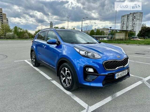 Синій Кіа Sportage, об'ємом двигуна 1.6 л та пробігом 77 тис. км за 22700 $, фото 1 на Automoto.ua