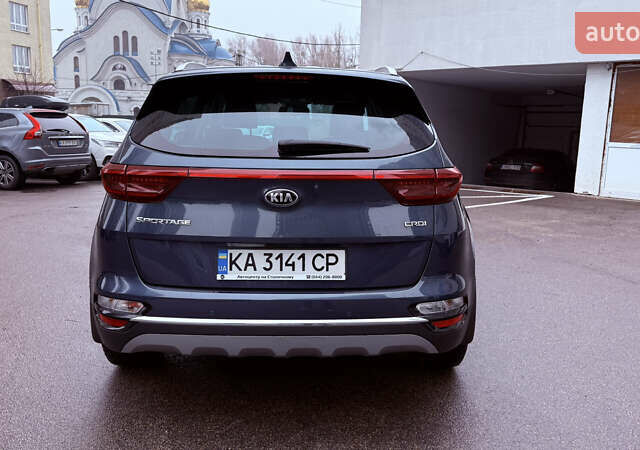 Синий Киа Sportage, объемом двигателя 2 л и пробегом 42 тыс. км за 24999 $, фото 3 на Automoto.ua