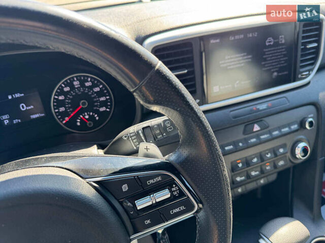 Синий Киа Sportage, объемом двигателя 2.4 л и пробегом 79 тыс. км за 16990 $, фото 30 на Automoto.ua