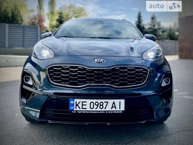 Синий Киа Sportage, объемом двигателя 2.4 л и пробегом 48 тыс. км за 21950 $, фото 18 на Automoto.ua