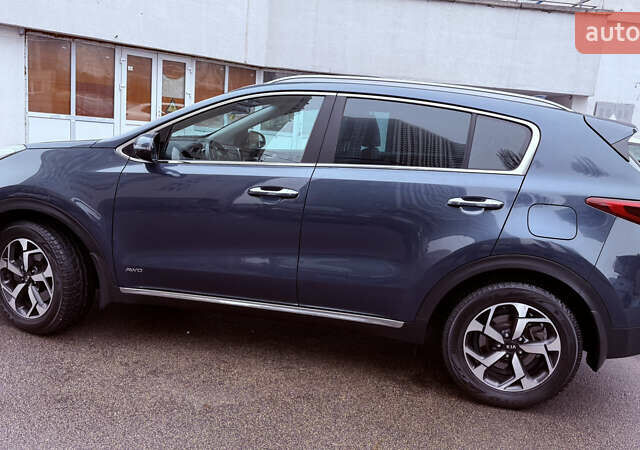 Синий Киа Sportage, объемом двигателя 2 л и пробегом 42 тыс. км за 24999 $, фото 2 на Automoto.ua