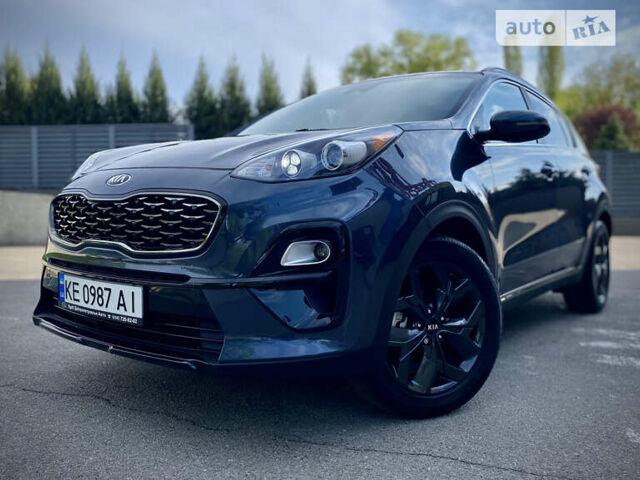 Синий Киа Sportage, объемом двигателя 2.4 л и пробегом 48 тыс. км за 21950 $, фото 2 на Automoto.ua