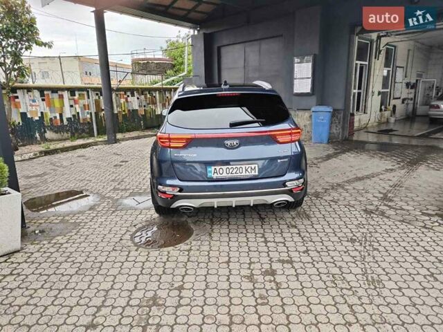 Синий Киа Sportage, объемом двигателя 2 л и пробегом 130 тыс. км за 25900 $, фото 4 на Automoto.ua