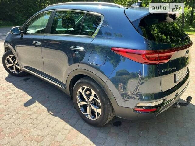 Синій Кіа Sportage, об'ємом двигуна 1.6 л та пробігом 185 тис. км за 23899 $, фото 1 на Automoto.ua