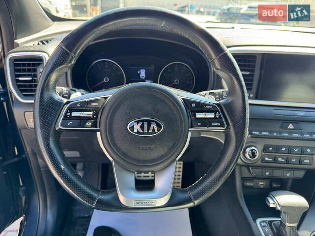 Синий Киа Sportage, объемом двигателя 2.4 л и пробегом 79 тыс. км за 16990 $, фото 21 на Automoto.ua