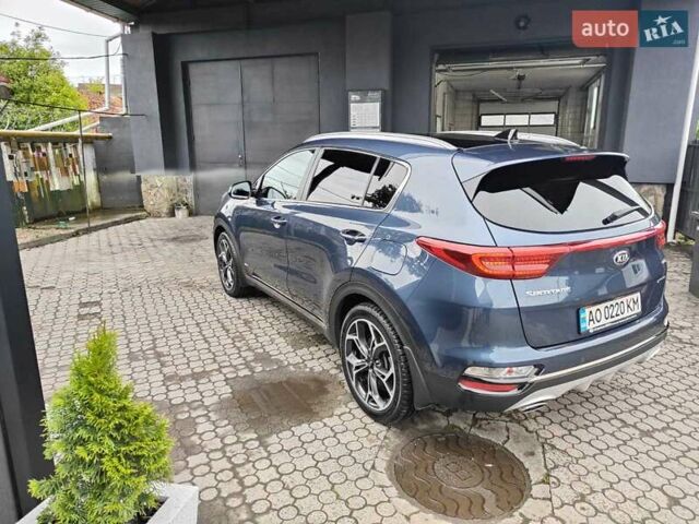 Синий Киа Sportage, объемом двигателя 2 л и пробегом 130 тыс. км за 25900 $, фото 3 на Automoto.ua