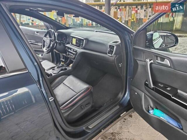 Синий Киа Sportage, объемом двигателя 2 л и пробегом 130 тыс. км за 25900 $, фото 5 на Automoto.ua